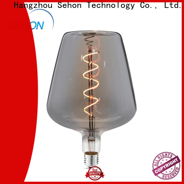 Sehon led bulbs that look like incandescent factory used in living rooms