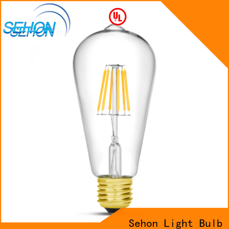 Sehon dimmable vintage led light bulbs factory used in living rooms