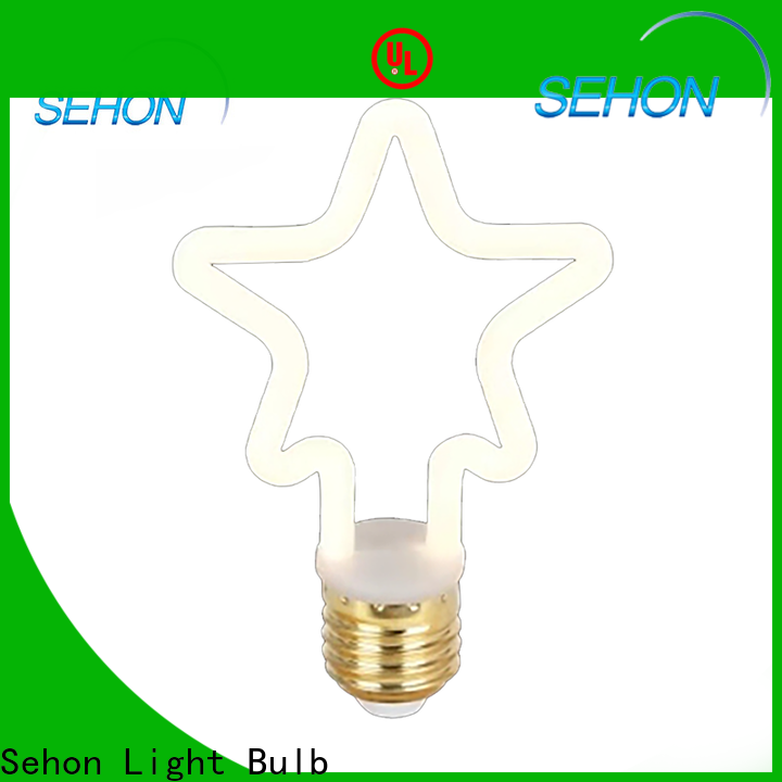 Custom round edison bulbs for business used in bathrooms