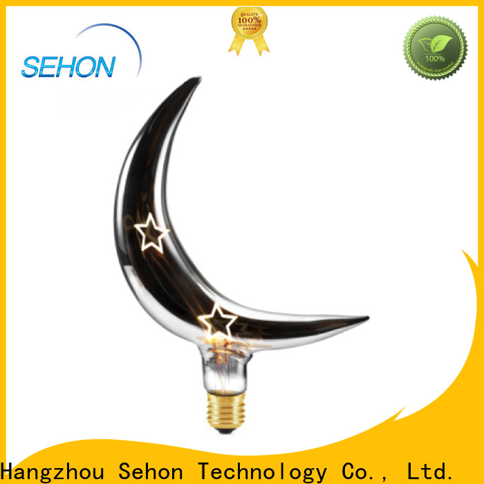 Sehon led teardrop filament 40w equivalent light bulb factory for home decoration