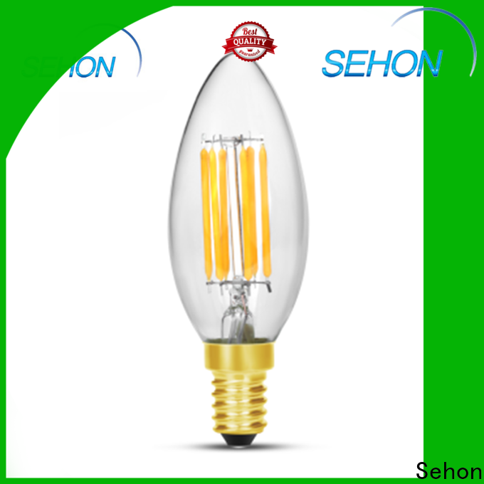 High-quality edison filament light bulbs company used in living rooms