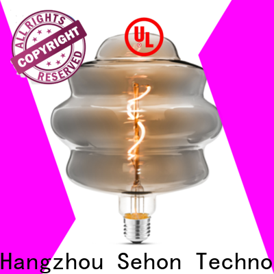 Sehon High-quality teardrop filament bulb factory used in living rooms