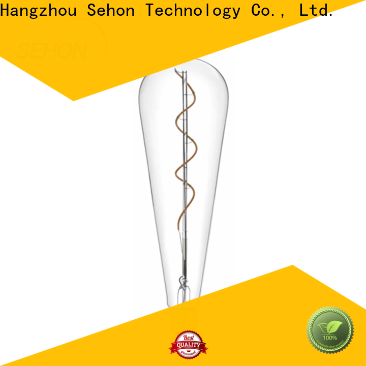 Sehon filament light globes Supply used in bathrooms
