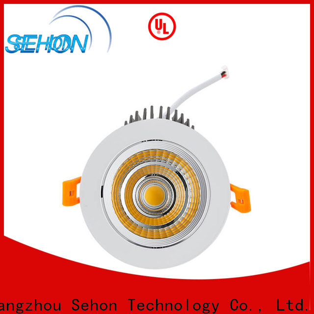 Sehon Top black led downlights for business used in ceilings and walls