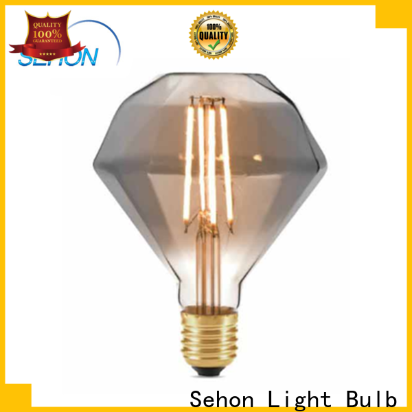 Sehon High-quality teardrop filament bulb company used in bathrooms