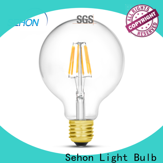 Sehon g25 led filament company used in bathrooms