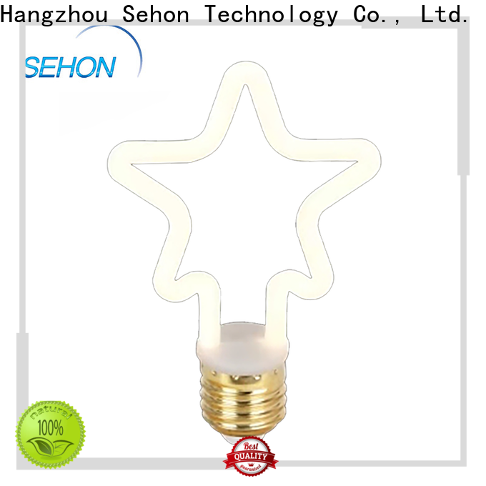 Sehon Wholesale exposed filament bulbs company for home decoration
