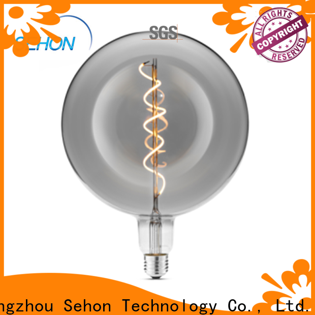Sehon double filament led bulb company used in living rooms