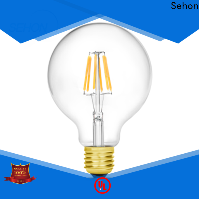 Sehon Custom retro led filament bulb factory used in living rooms
