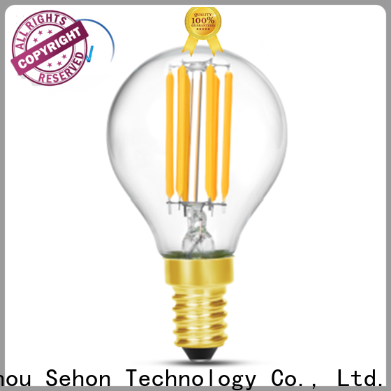 Sehon edison style led filament bulbs company for home decoration