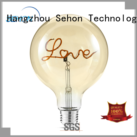 Sehon Wholesale 60w led filament bulb factory used in bedrooms
