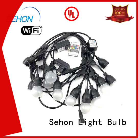 Sehon outdoor strand lighting Suppliers used on Christmas