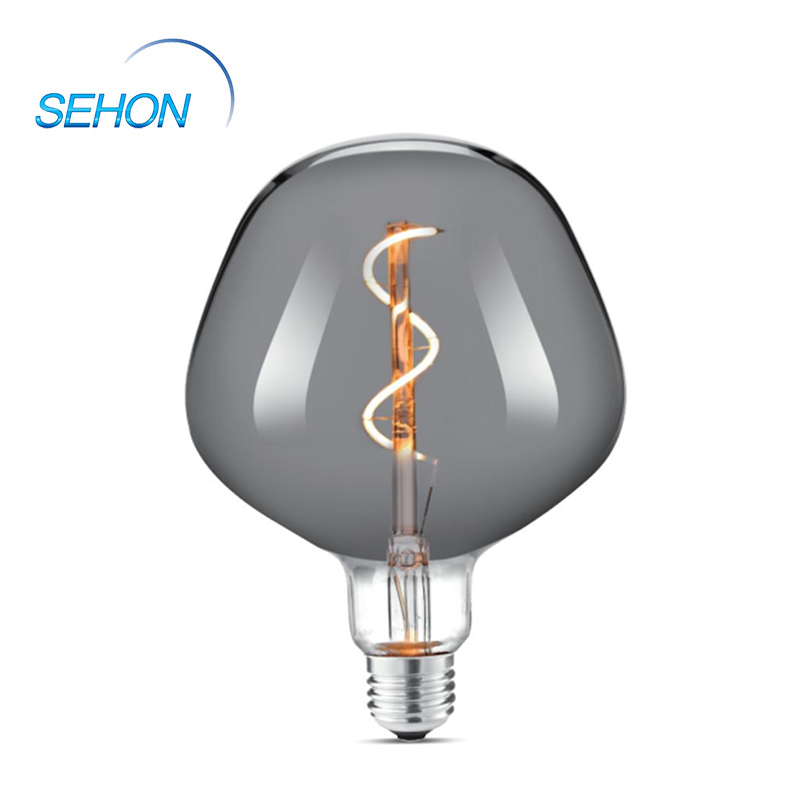 132mm Dimmable Clear/Smoked/Amber Glass Ellipsoidal Edison Filament Bulb