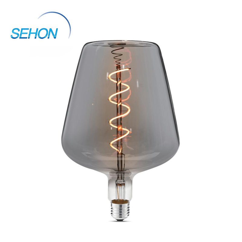 Edison Light Chandelier 155mm 4w Dimmable Clear/Smoked/Amber Glass Multi Color