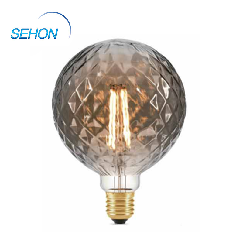 Vintage Style Led Bulbs Dimmable Clear/Smoked/Amber Glass G125