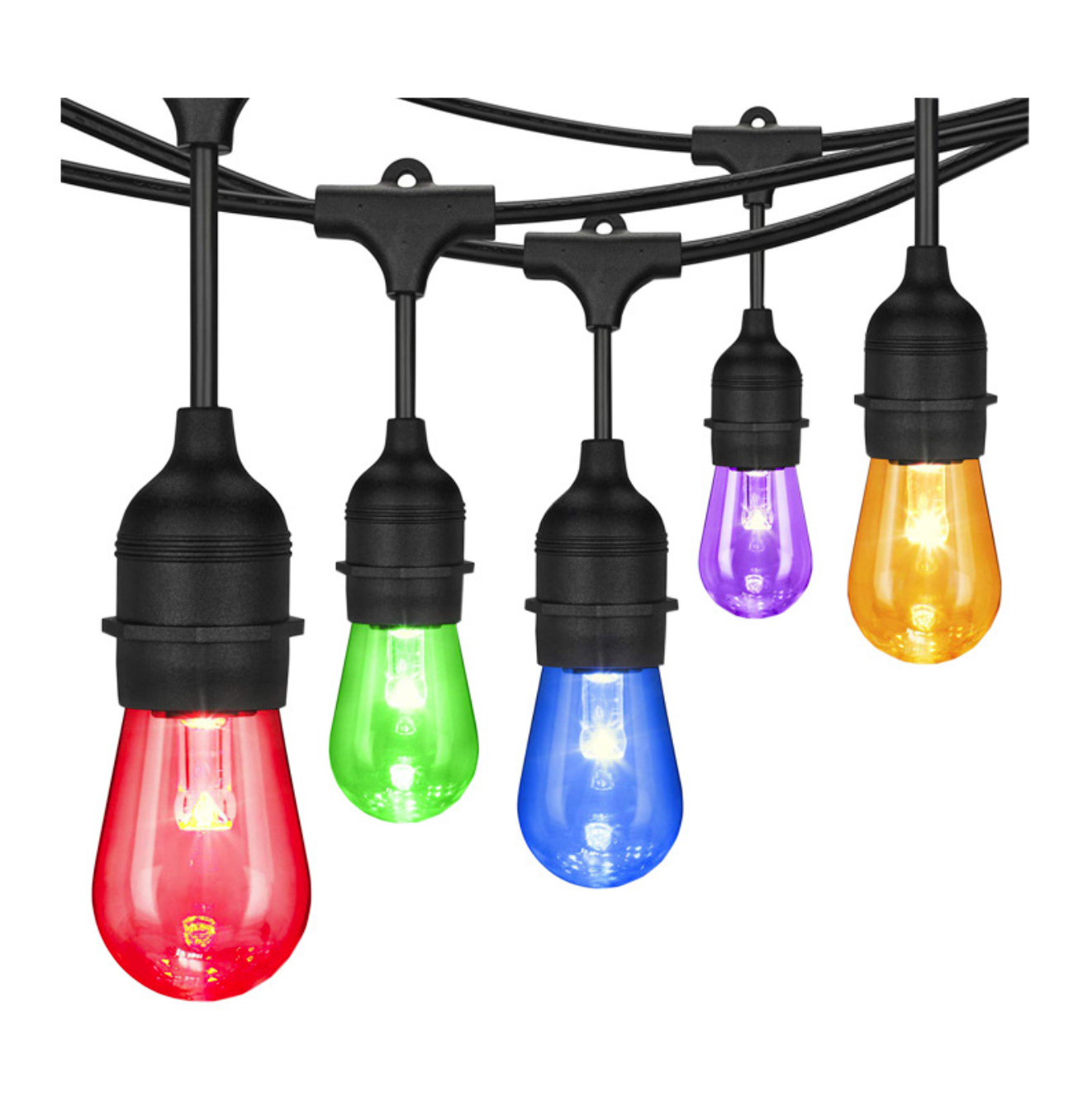 2022 Best selling S14 RGB string lighting remote control bulbs xmas decoration lighting