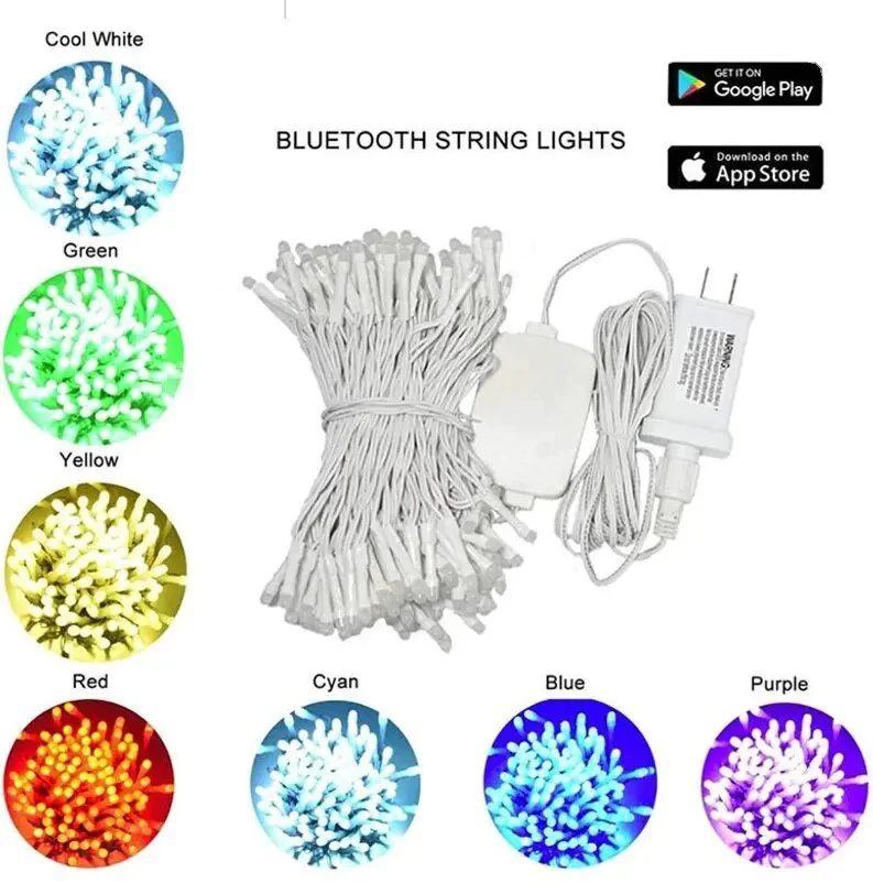 hot selling Dual- Mode dream color ball lighting string(leather wire)