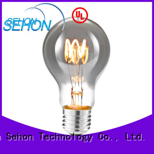 Sehon Custom 800 lumen edison bulb factory for home decoration