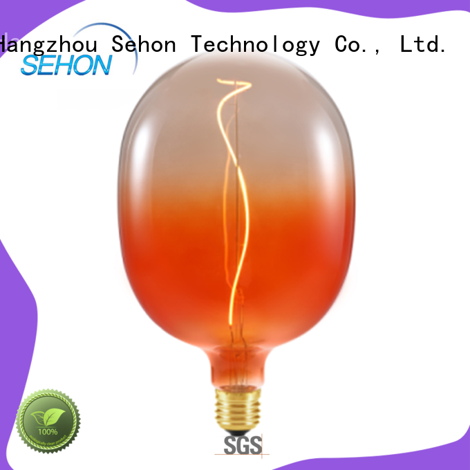 Sehon vintage edison filament bulbs for business used in bathrooms