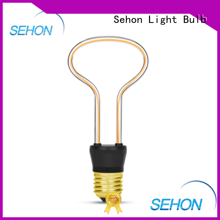 Sehon teardrop filament 40w light bulb Suppliers used in bathrooms