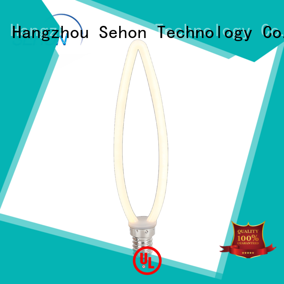 Sehon edison style led filament bulbs Suppliers used in bathrooms