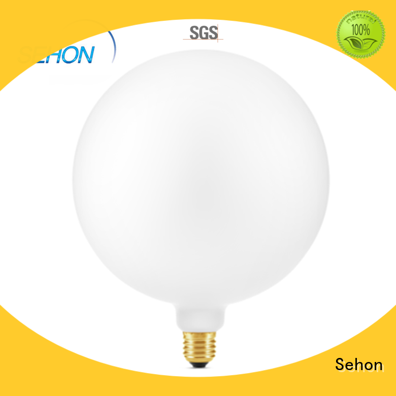 Sehon filament style led bulb Supply used in bedrooms